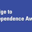 Bridge to Independence blue and white logo
