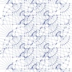 EPS Vector - DNA molecule fractal network structure vector