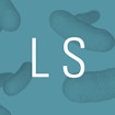Green tinted microscopic image with LS on top