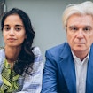 Mala Gaonkar and David Byrne Photo by Catalina Kulczar