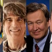 Portrait photo compilation of Eva Andrei, David Gabai, Dmitri Kharzeev and Greg Morrisett