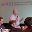 Image of Gerry Fischback talking at a SFARI meeting