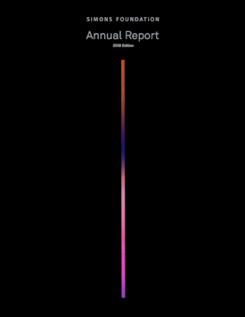 Cover of Simons Foundation Annual Report 2019