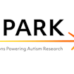 A logo for the SPARK (Simons Powering Autism Research) program that is part of the Simons Foundation. The logo consists of the full name of the program in black text with a yellow-and-orange line ending in 7 shorter lines arranged radially, as though to give the overall shape the appearance of a 